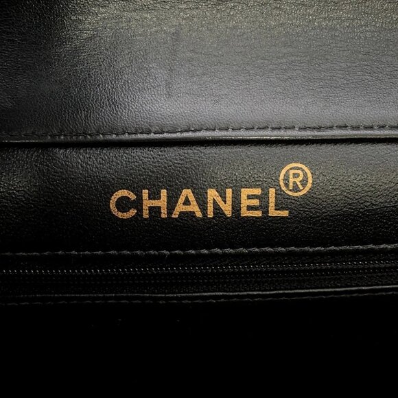 CHANEL Matelasse Double Face Chainshoulder Lambskin Black - Picture 14 of 16